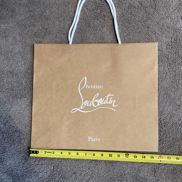 Beautiful medium size Christian Louboutin shopping bag from rome - Picture 1 of 3